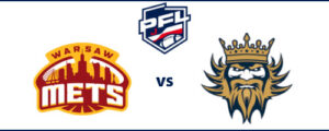 PFL J | Półfinał | Warsaw Mets J - Kraków Kings J